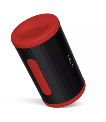 LELO F2S DOUBLE SONIC MALE STROKER WITH DUAL SONIC STIMULATION RED