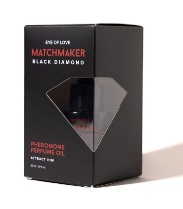 EYE OF LOVE MATCHMAKER BLACK DIAMOND PHEROMONE PERFUME OIL 20 ML