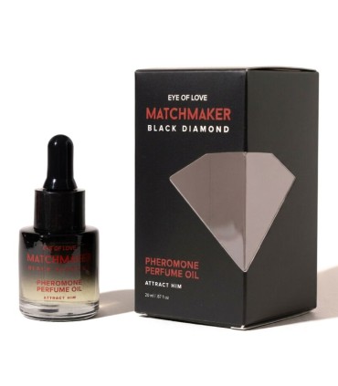 EYE OF LOVE MATCHMAKER BLACK DIAMOND PHEROMONE PERFUME OIL 20 ML