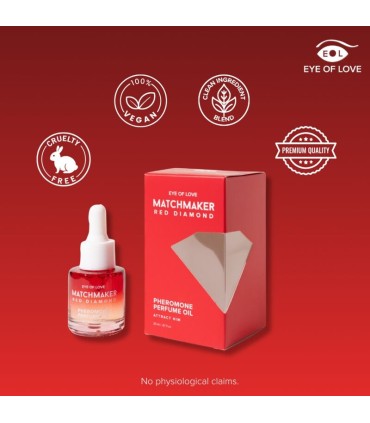 EYE OF LOVE MATCHMAKER RED DIAMOND PHEROMONE PERFUME OIL 20 ML