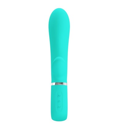 PRETTY LOVE THOMAS VIBRADOR PUNTO G MULTIFUNCION VERDE AGUA