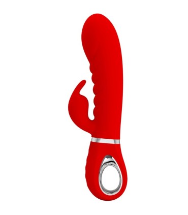 PRETTY LOVE PRESCOTT VIBRADOR PUNTO G MULTIFUNCION ROJO