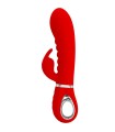 PRETTY LOVE - PRESCOTT VIBRADOR PUNTO G MULTIFUNCIÓN ROJO
