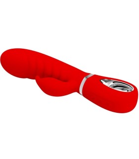 PRETTY LOVE PRESCOTT VIBRADOR PUNTO G MULTIFUNCION ROJO