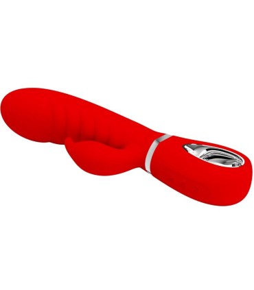 PRETTY LOVE PRESCOTT VIBRADOR PUNTO G MULTIFUNCION ROJO