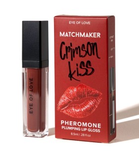 EYE OF LOVE MATCHMAKER CRIMSON KISS RED LIP GLOSS VOLUMIZING EFFECT WITH PHEROMONES 85 ML