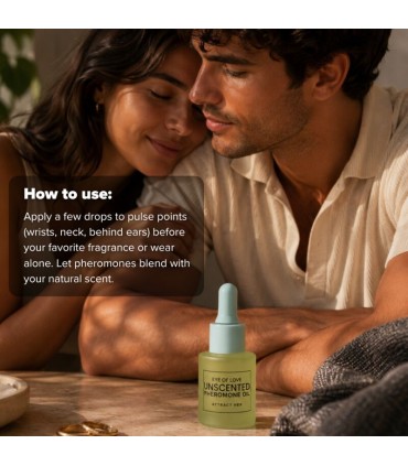 EYE OF LOVE PHEROMONE INFUSED PERFUMED OIL FOR MEN FRAGRANCE FREE 20 ML