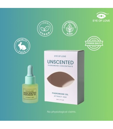 EYE OF LOVE PHEROMONE INFUSED PERFUMED OIL FOR MEN FRAGRANCE FREE 20 ML