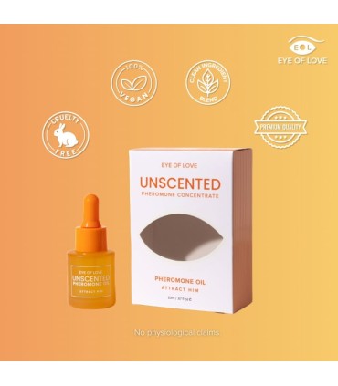 EYE OF LOVE PHEROMONE INFUSED PERFUMED OIL FOR WOMEN FRAGRANCE FREE 20 ML