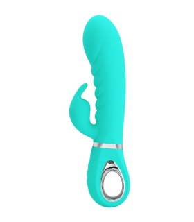 PRETTY LOVE PRESCOTT VIBRADOR PUNTO G MULTIFUNCION VERDE AGUA