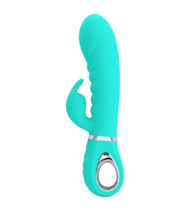 PRETTY LOVE PRESCOTT VIBRADOR PUNTO G MULTIFUNCION VERDE AGUA