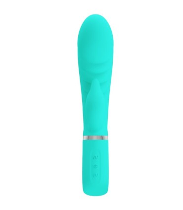 PRETTY LOVE PRESCOTT VIBRADOR PUNTO G MULTIFUNCION VERDE AGUA