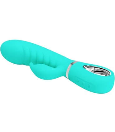 PRETTY LOVE PRESCOTT VIBRADOR PUNTO G MULTIFUNCION VERDE AGUA