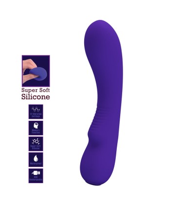 PRETTY LOVE PRESCOTT VIBRADOR RECARGABLE LILA