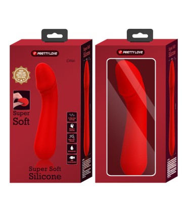 PRETTY LOVE CETUS VIBRADOR RECARGABLE ROJO