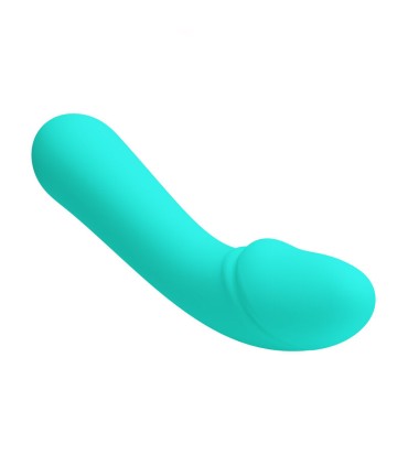 PRETTY LOVE CETUS VIBRADOR RECARGABLE VERDE AGUA