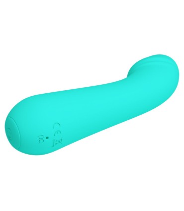 PRETTY LOVE CETUS VIBRADOR RECARGABLE VERDE AGUA