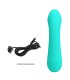 PRETTY LOVE CETUS VIBRADOR RECARGABLE VERDE AGUA