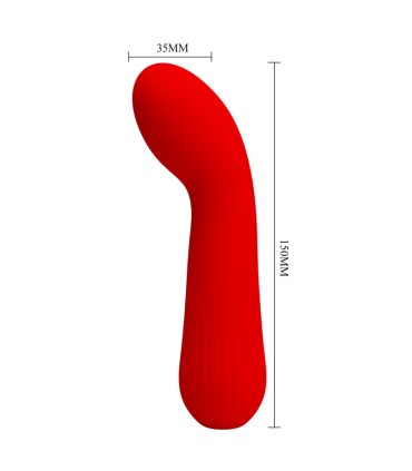 PRETTY LOVE FAUN VIBRADOR RECARGABLE ROJO