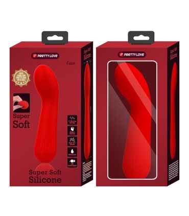 PRETTY LOVE FAUN VIBRADOR RECARGABLE ROJO