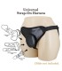 PRETTY LOVE UNIVERSAL STRAP ON HARNESS BLACK