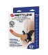 PRETTY LOVE YETI STRAP ON HARNESS WITH SUCTION DILDO FLESH