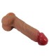 PRETTY LOVE YETI STRAP ON HARNESS WITH SUCTION DILDO FLESH