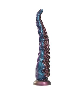 POWER MONSTERS ABYSSAL TENTACLE TRICOLOR FANTASY SILICONE DILDO 46 CM O 7 CM