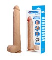PRETTY LOVE - DANY FLEXIBLE REALISTIC DILDO WITH SUCTION CUP 36 CM -Ø- 5.6 CM