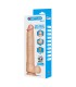 PRETTY LOVE PAT FLEXIBLE REALISTIC DILDO WITH SUCTION CUP FLESH 40 CM O 6 CM