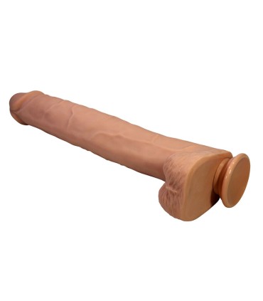 PRETTY LOVE PAT FLEXIBLE REALISTIC DILDO WITH SUCTION CUP FLESH 40 CM O 6 CM