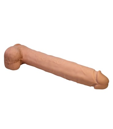 PRETTY LOVE PAT FLEXIBLE REALISTIC DILDO WITH SUCTION CUP FLESH 40 CM O 6 CM