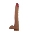 PRETTY LOVE - TERIN PLUS REALISTIC SILICONE DILDO WITH SUCTION CUP 37.6 CM Ø 5.5 CM