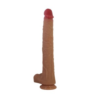 PRETTY LOVE TERIN PLUS REALISTIC SILICONE DILDO WITH SUCTION CUP 376 CM O 55 CM