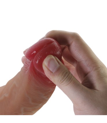 PRETTY LOVE TERIN PLUS REALISTIC SILICONE DILDO WITH SUCTION CUP 376 CM O 55 CM