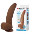 PRETTY LOVE - ULRIC REALISTIC FLEXIBLE DILDO 26 CM Ø 5.5 CM TPE BROWN