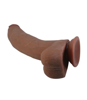 PRETTY LOVE ULRIC REALISTIC FLEXIBLE DILDO 26 CM O 55 CM TPE BROWN