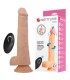 PRETTY LOVE MILES THRUSTING ROTATING VIBRATING DILDO REMOTE CONTROL 235 CM O 48 CM NATURAL