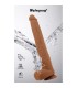 PRETTY LOVE VIGGO REALISTIC SOFT TOUCH SKIN SLIDING DILDO 365 CM BROWN