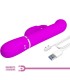 PRETTY LOVE VIBRADOR COALE RABBIT PERLAS VIOLETA