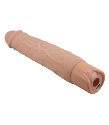 PRETTY LOVE KESSLER REALISTIC VIBRATING DILDO WITH 10 VIBRATION MODES AND 10 THROWS 22 CM NATURAL