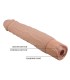 PRETTY LOVE KESSLER REALISTIC VIBRATING DILDO WITH 10 VIBRATION MODES AND 10 THROWS 22 CM NATURAL