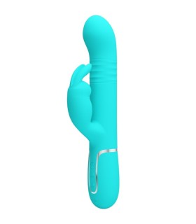 PRETTY LOVE VIBRADOR COALE RABBIT PERLAS VERDE AGUA