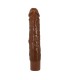 PRETTY LOVE KESSLER REALISTIC VIBRATING DILDO WITH 10 VIBRATION MODES AND 10 THROWS 22 CM BROWN