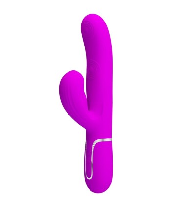 PRETTY LOVE PERLITA VIBRADOR PUNTO G 3 EN 1 MULTIFUNCION VIOETA