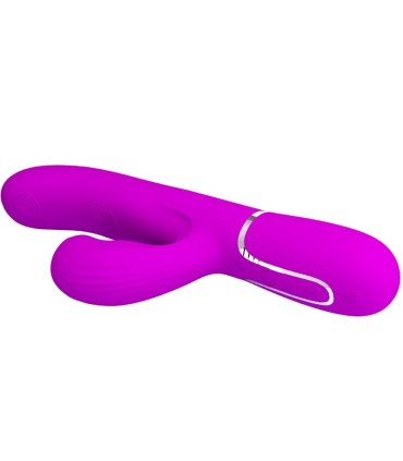PRETTY LOVE PERLITA VIBRADOR PUNTO G 3 EN 1 MULTIFUNCION VIOETA