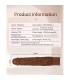 PRETTY LOVE KESSLER REALISTIC VIBRATING DILDO WITH 10 VIBRATION MODES AND 10 THROWS 22 CM BROWN