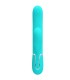 PRETTY LOVE PERLITA VIBRADOR PUNTO G 3 EN 1 MULTIFUNCION VERDE AGUA