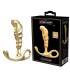 PRETTY LOVE JACK ZINC ALLOY PROSTATE MASSAGER GOLD
