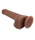 PRETTY LOVE JONATHAN REALISTIC THRUSTING VIBRATOR WITH REMOTE CONTROL BROWN